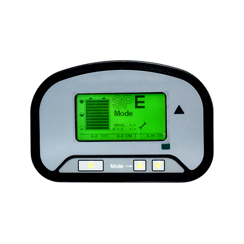FLYB-0175 IP65 CAN buszszegmens LCD műszerfal 12V-os elektromos ipari targoncákhoz