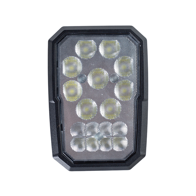 002 Nagy teherbírású 9+8 LED-es többfunkciós kombinált fényszóró ipari járművekhez