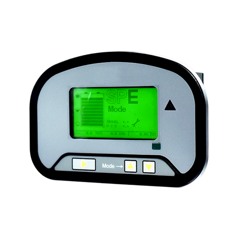 FLYB-0175 IP65 CAN buszszegmens LCD műszerfal 12V-os elektromos ipari targoncákhoz