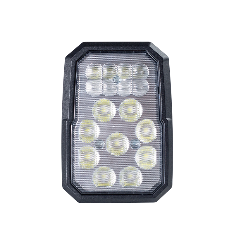 002 Nagy teherbírású 9+8 LED-es többfunkciós kombinált fényszóró ipari járművekhez