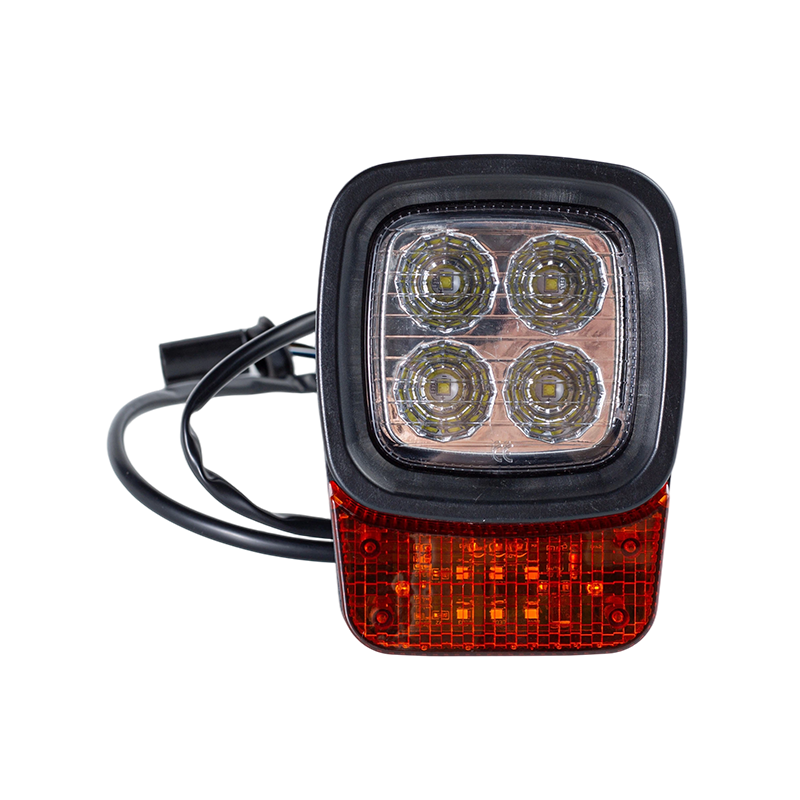 001 többfunkciós kombinált lámpa / 4 LED-es munkalámpa irányjelzővel és helyzetjelző lámpával targoncához