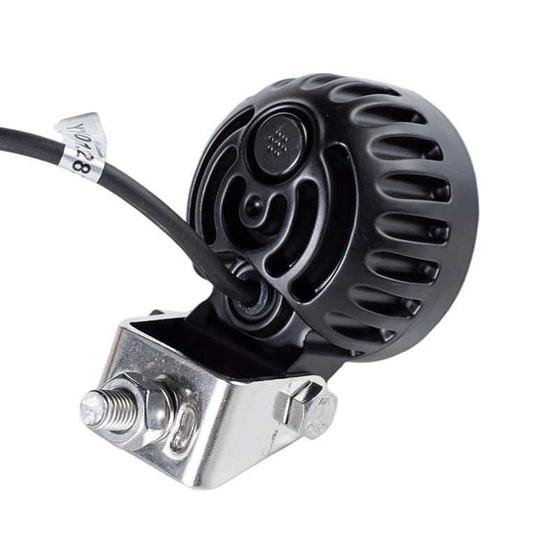 IP67 5W DC9-80V kerek piros/kék gerenda villástargonca Veszélyes területre figyelmeztető lámpa