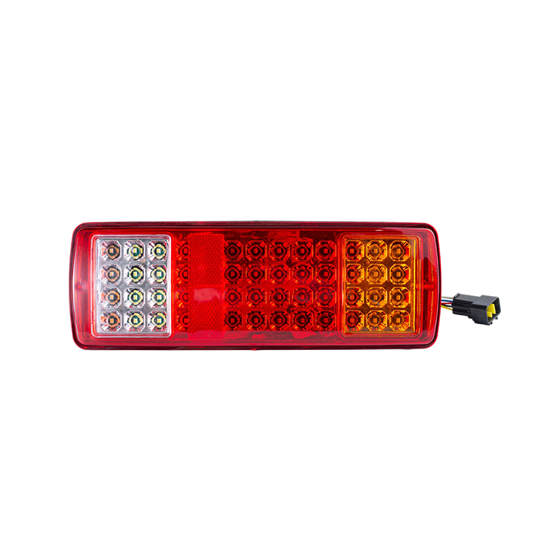 FLDJ-SSWD-002 IP55 6W DC12-24V 3 színű integrált LED hátsó lámpa (irányjelző + helyzetjelző lámpa + hátrameneti lámpa)